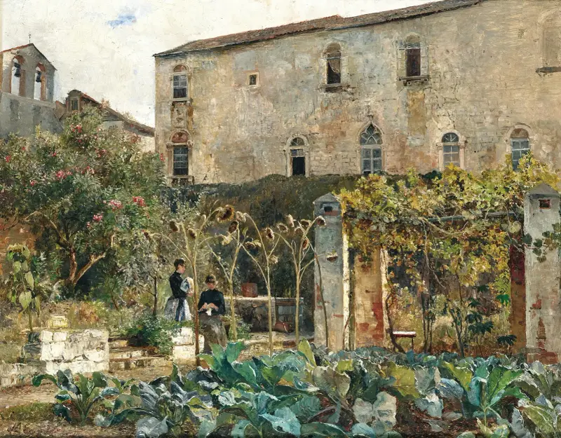In a Southern Garden av Marie Egner