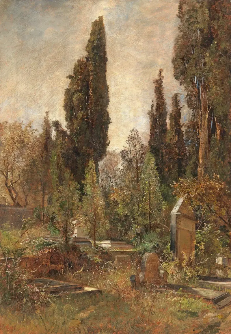 Alter Friedhof von Marie Egner