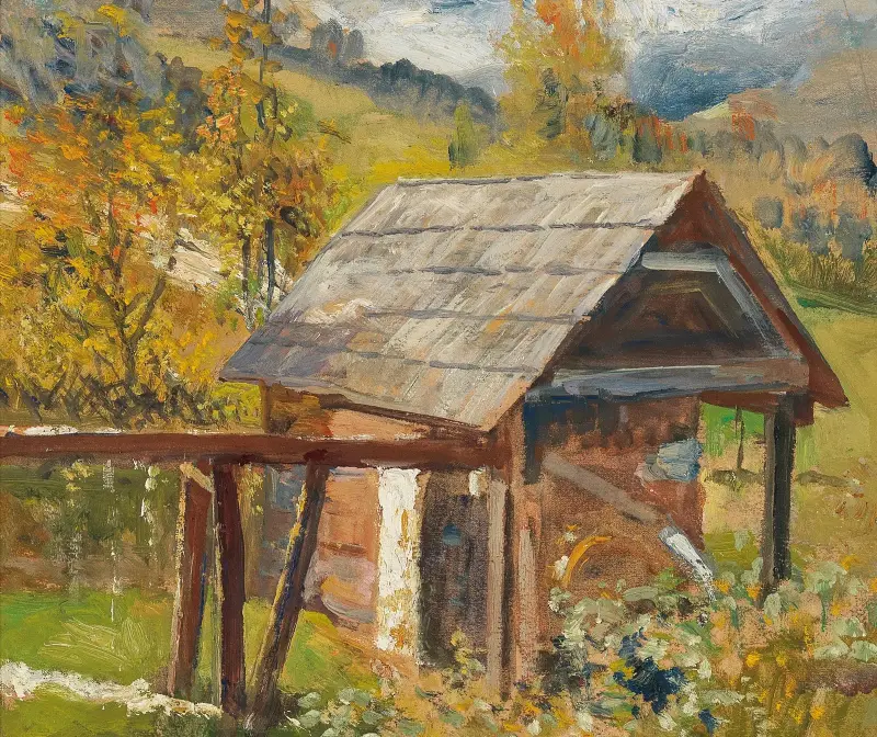 Stary młyn w Gastein, Marie Egner