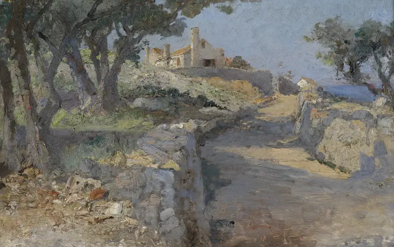 Partie bei Fiume av Marie Egner