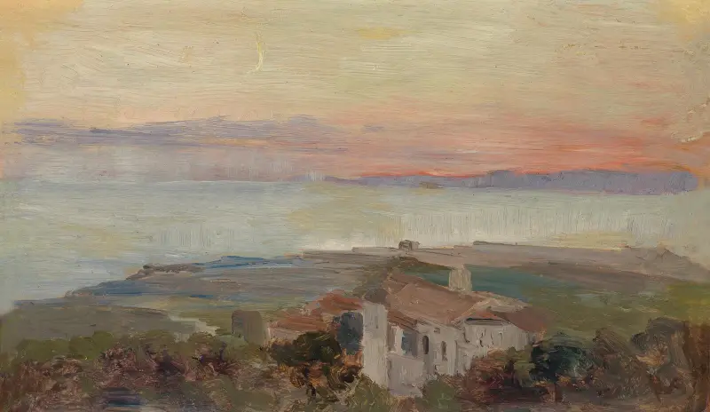 Torre del Greco, cca 1898, Marie Egner