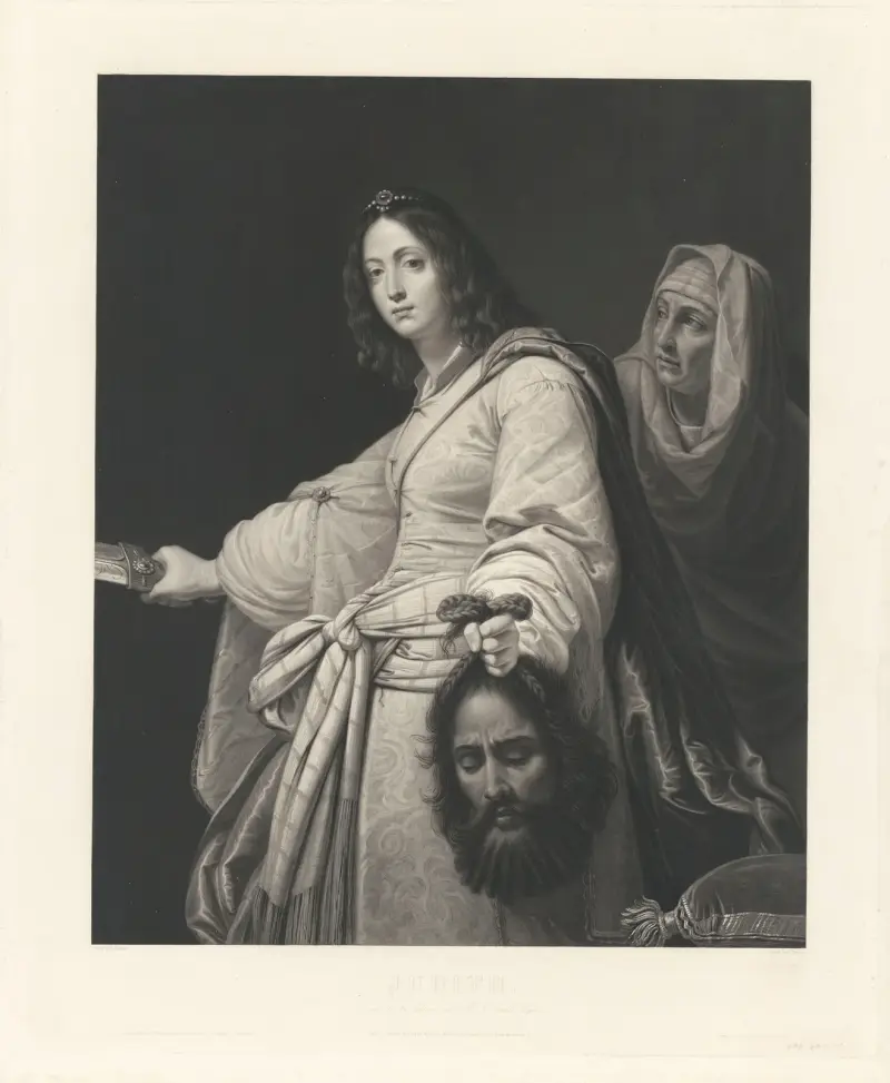 Judith (efter Cristofano Allori) av Jean-Pierre-Marie Jazet