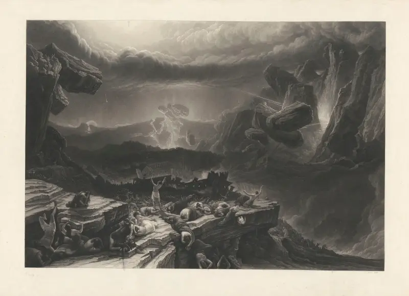 Johannes syn (efter Francis Danby) av Jean-Pierre-Marie Jazet