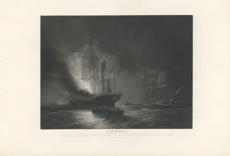 Der Brand von Jean-Pierre-Marie Jazet