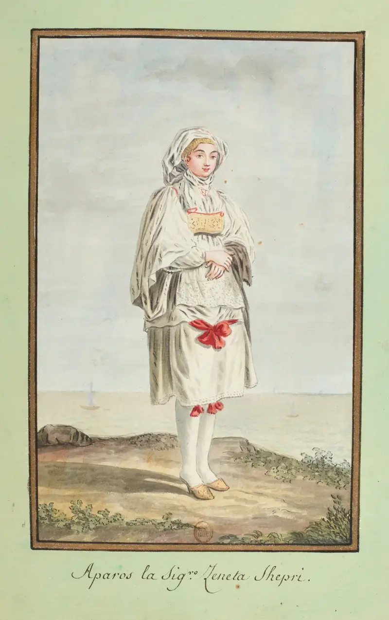 Aparos (A Paros) la Sig.ro Zeneta Shepri av François-Marie Rosset