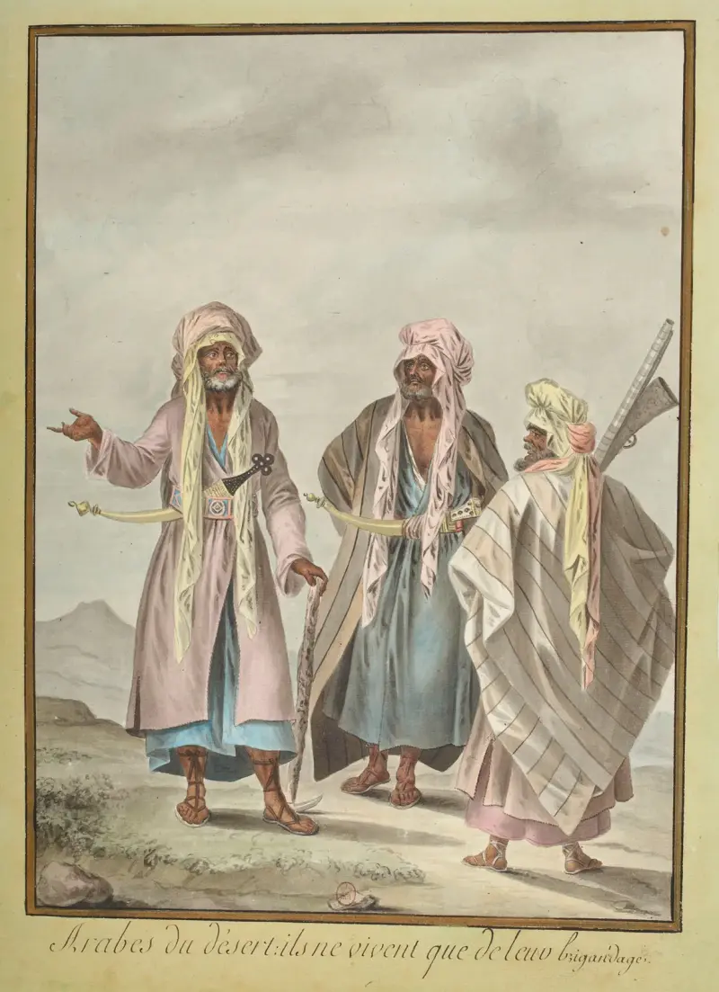 Arabes du désert – ils ne vivent que de leur brigandage av François-Marie Rosset