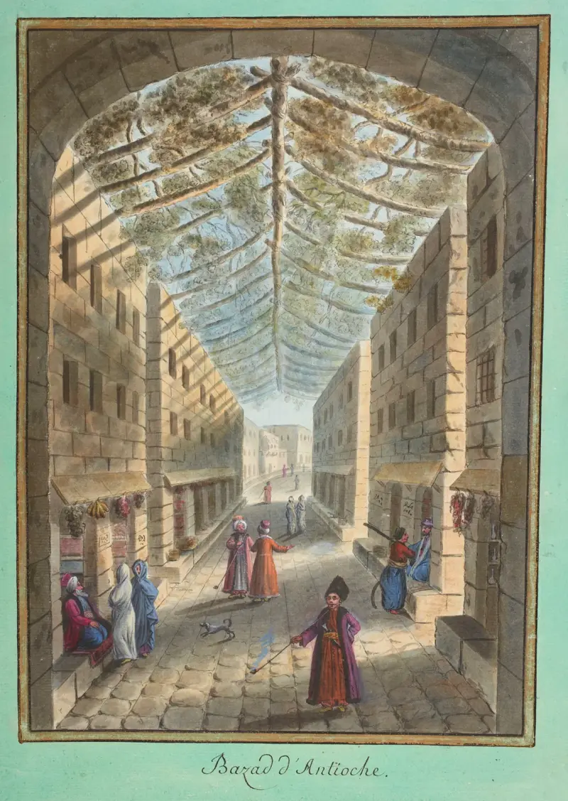 Bazad (bazar) d’Antioche av François-Marie Rosset