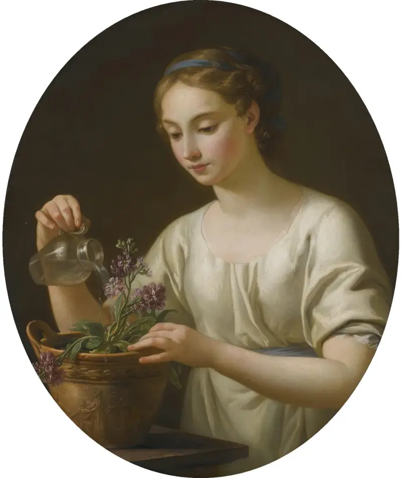 La Jeune Athénienne av Joseph-Marie Vien