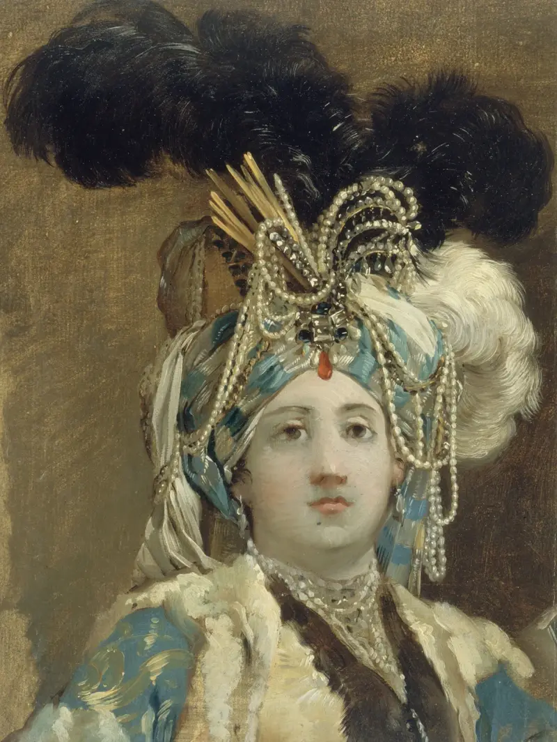 Sultane reine von Joseph-Marie Vien