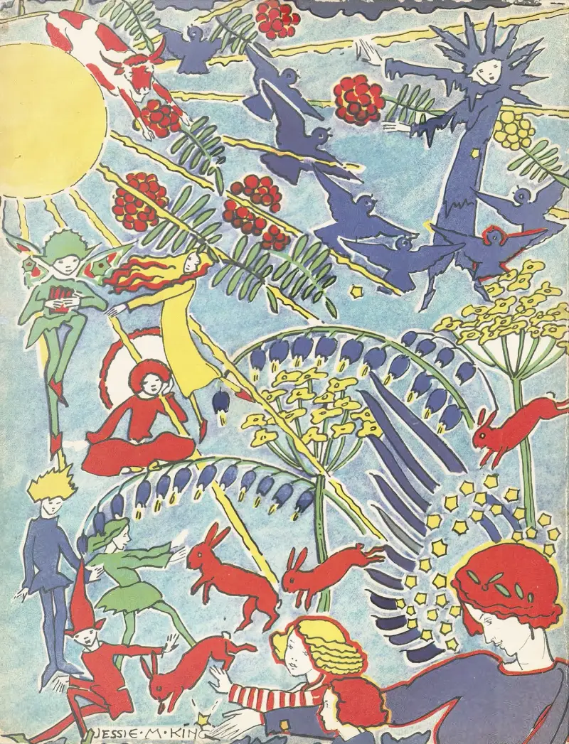 Mummy’s Bedtime Story Book Pl.15 av Jessie Marion King