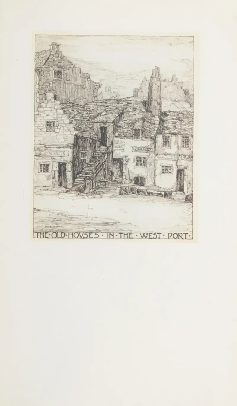 The Old Houses In The West Port av Jessie Marion King