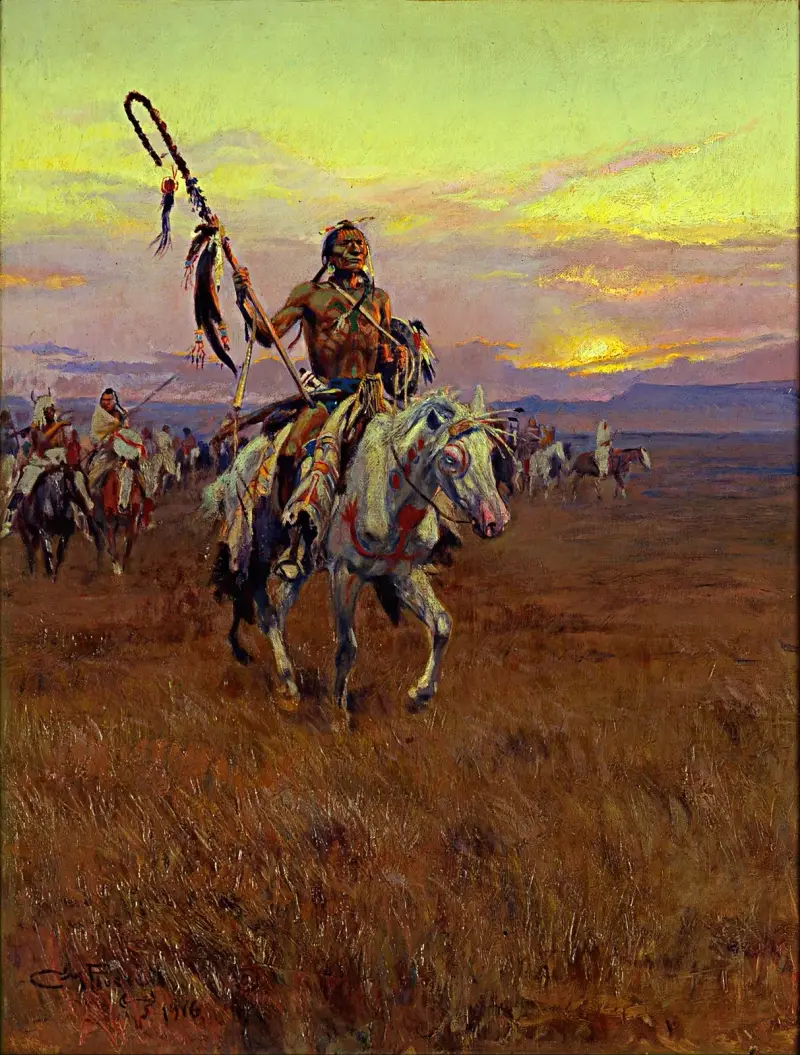 Medicine Man av Charles Marion Russell