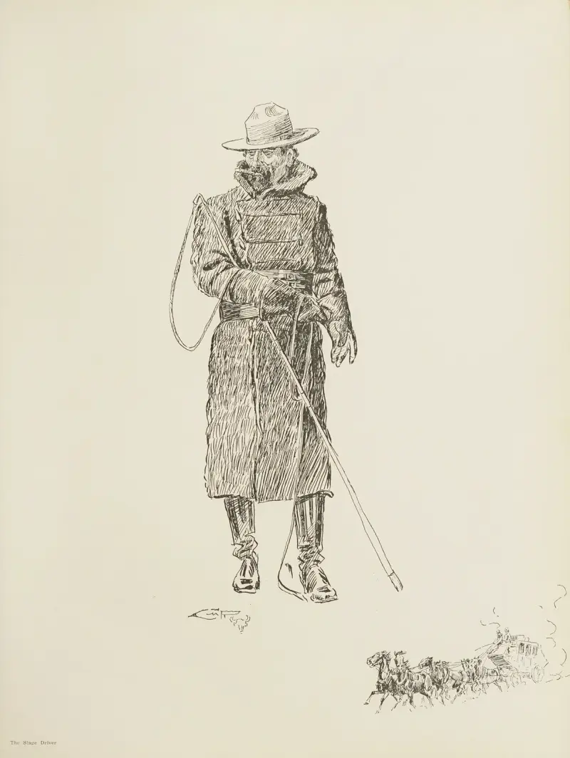 Diligenskusk, Charles Marion Russell