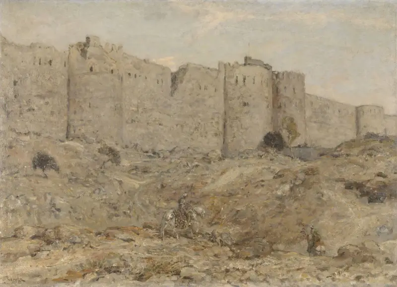 Stadtmauer in Indien von Marius Bauer