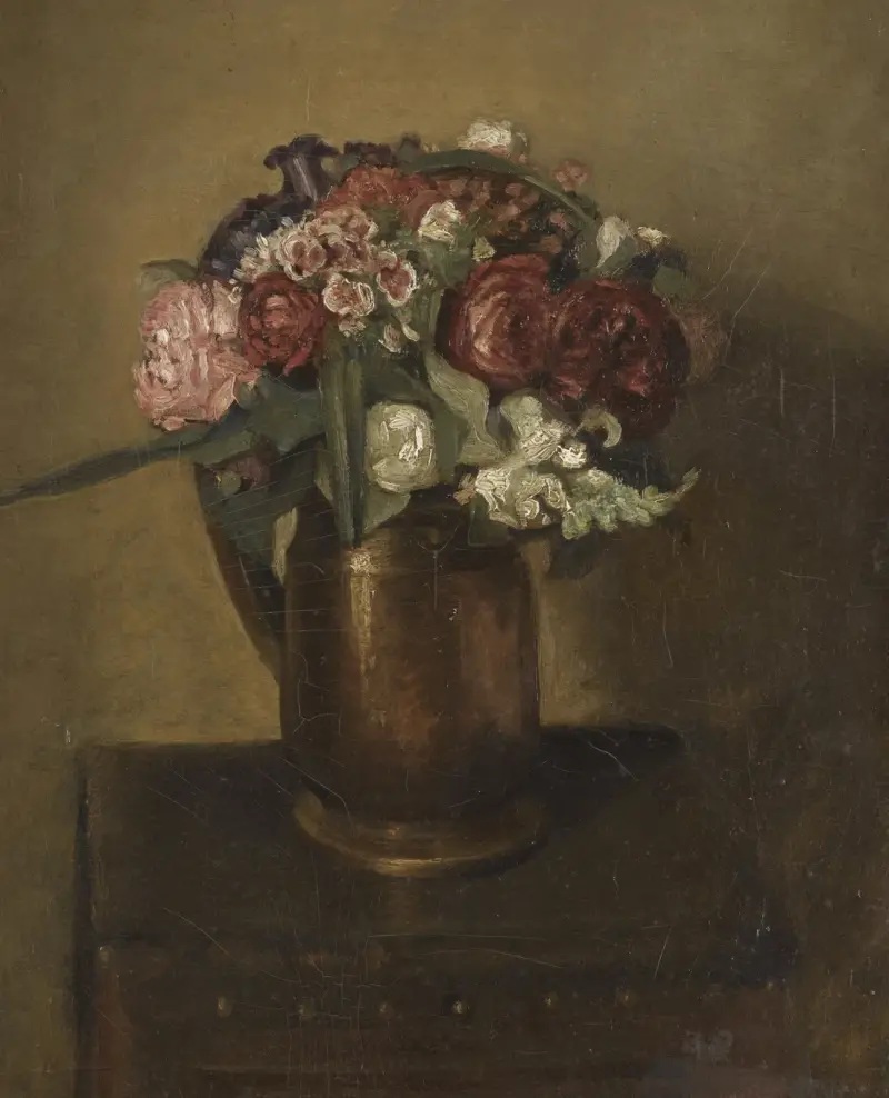 Blumen in einem Krug von Mark Gertler