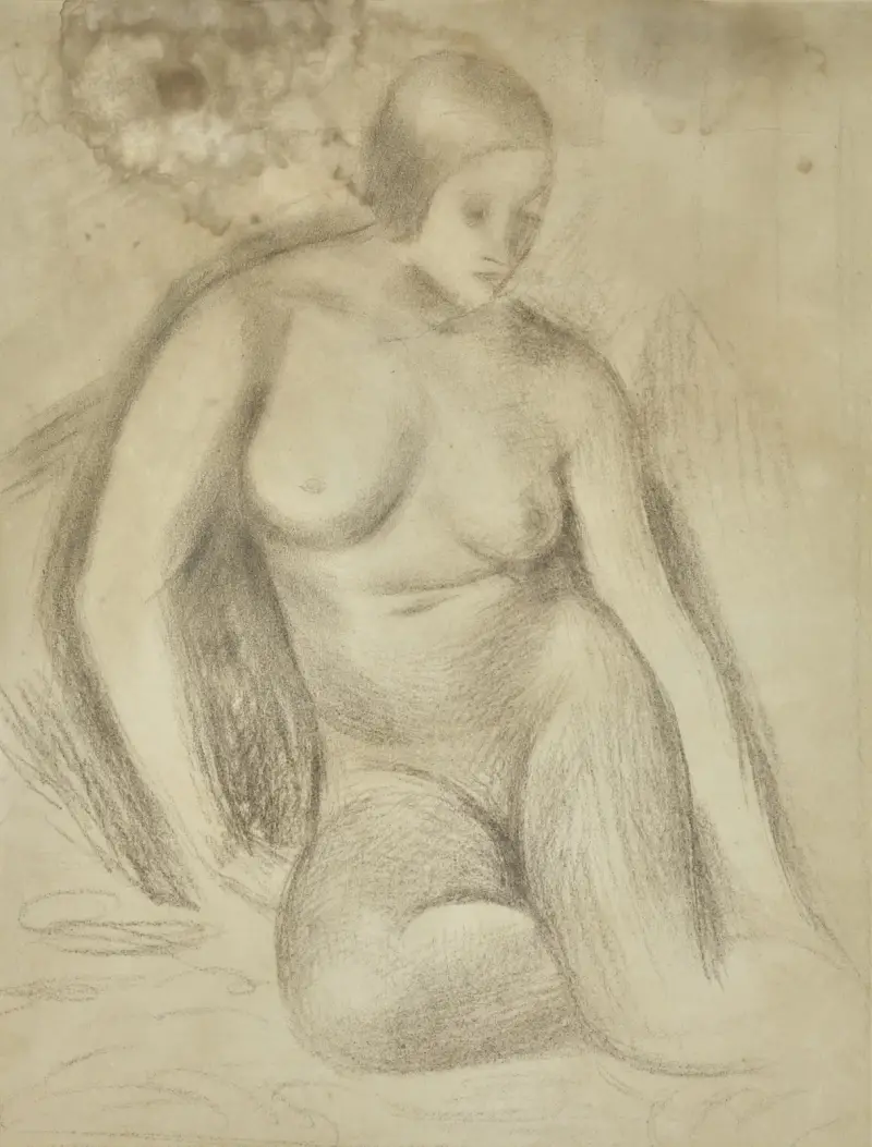 Aktstudie, Mark Gertler