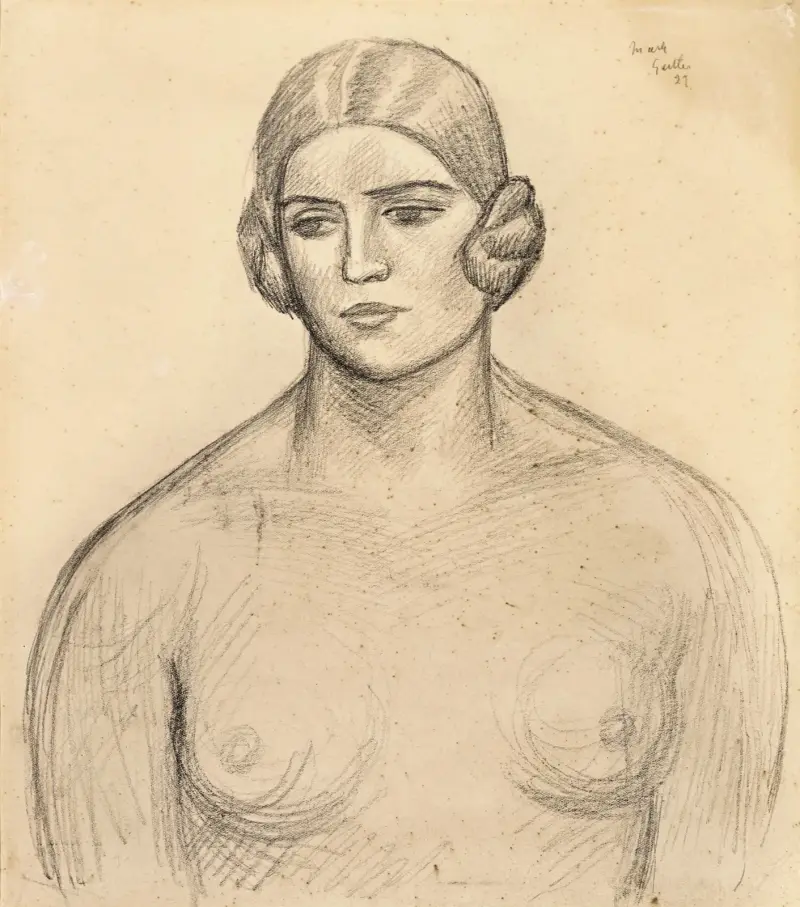 Portrait of a Woman av Mark Gertler