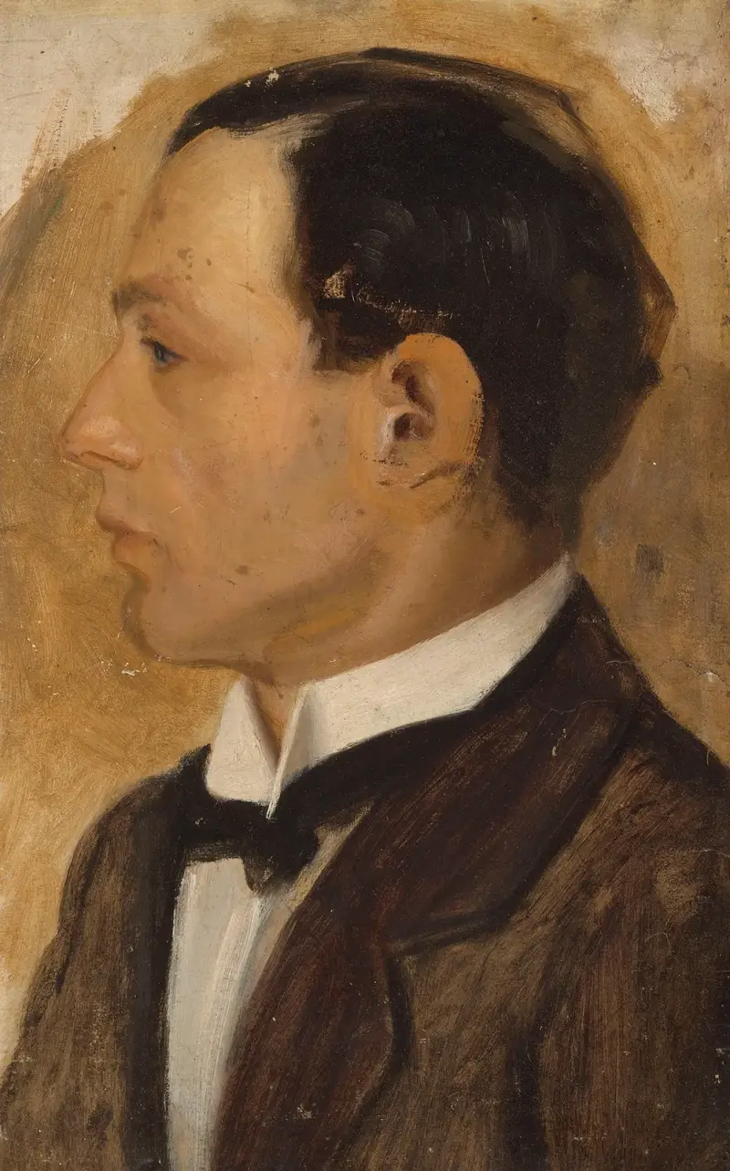 Portrait of Jack, the artist’s brother av Mark Gertler