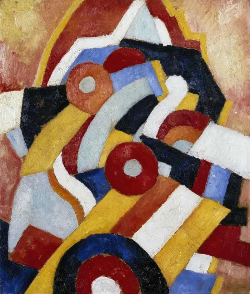 Abstraktion, 1914 von Marsden Hartley