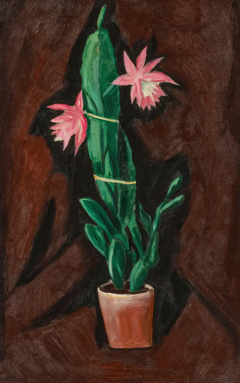 Cerise Cactus, Marsden Hartley