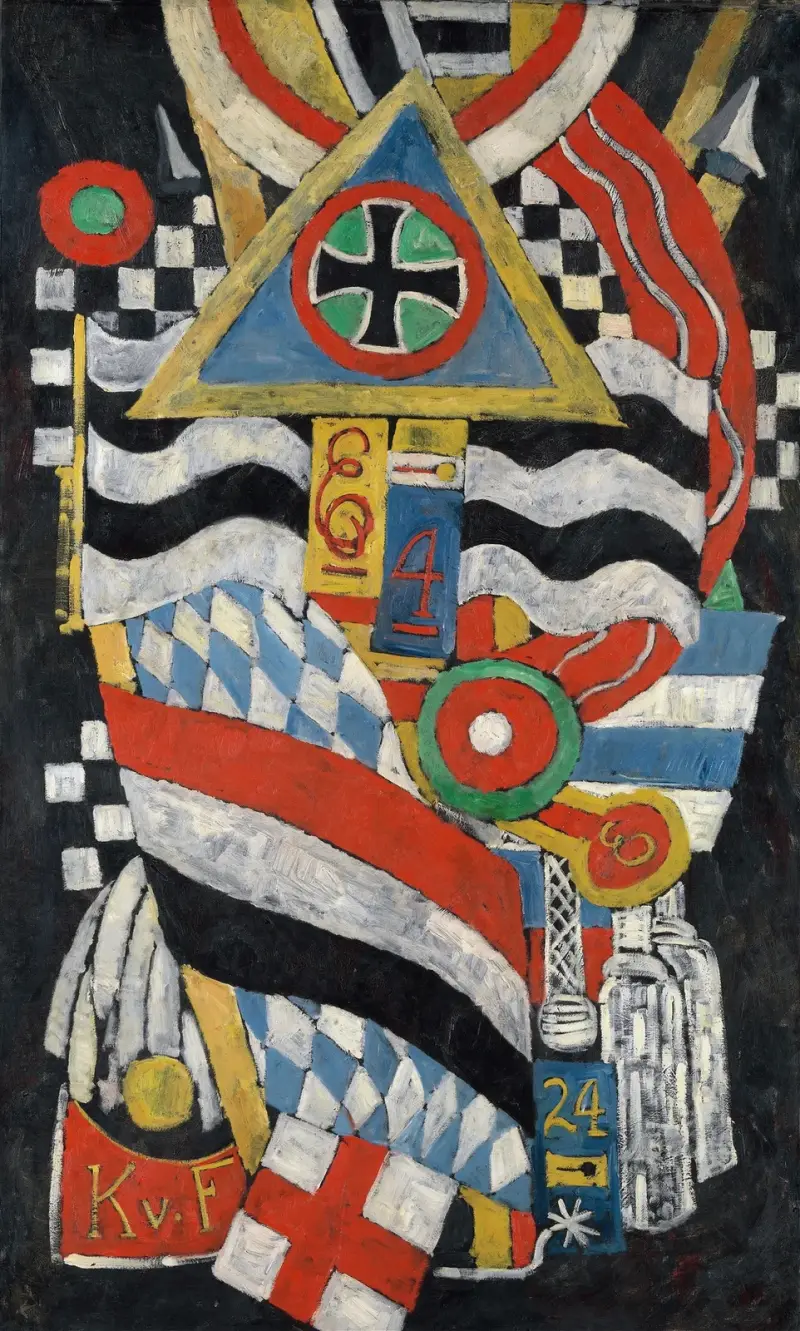 Portrét německého důstojníka, Marsden Hartley