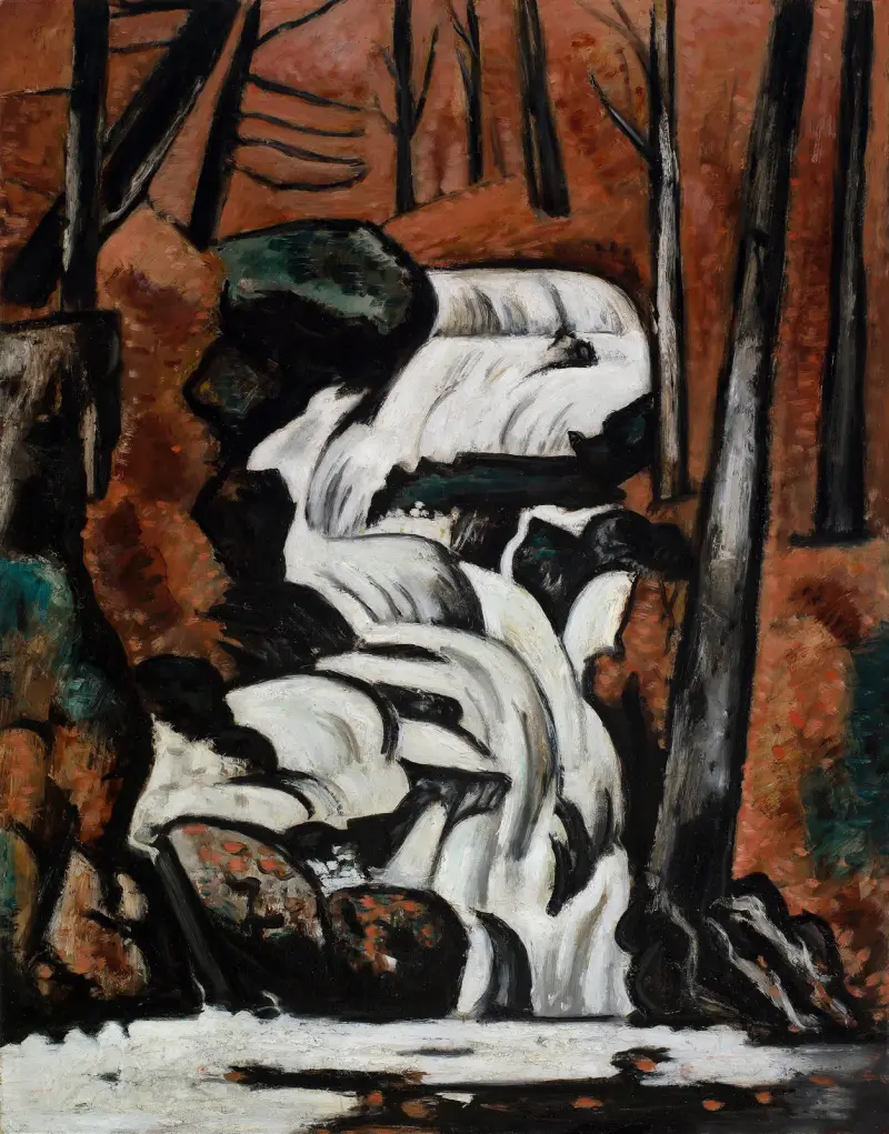 Smelt Brook Falls, Marsden Hartley