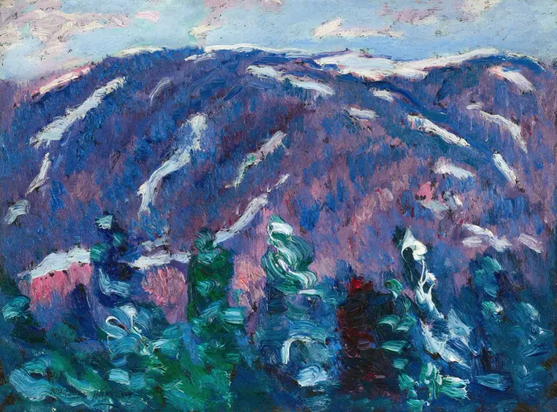 Wintergesänge, Nr. 3 von Marsden Hartley