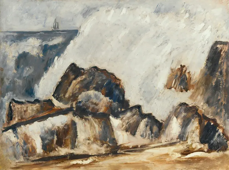 Sturzwelle von Marsden Hartley