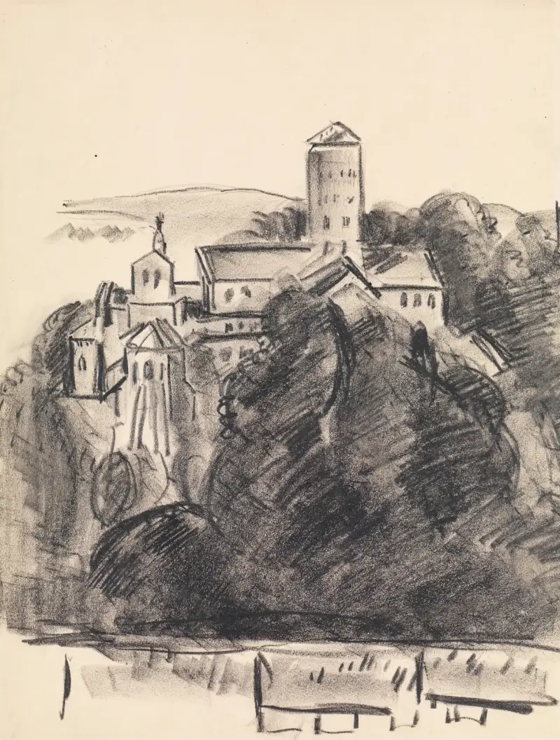 The Cloisters von Marsden Hartley