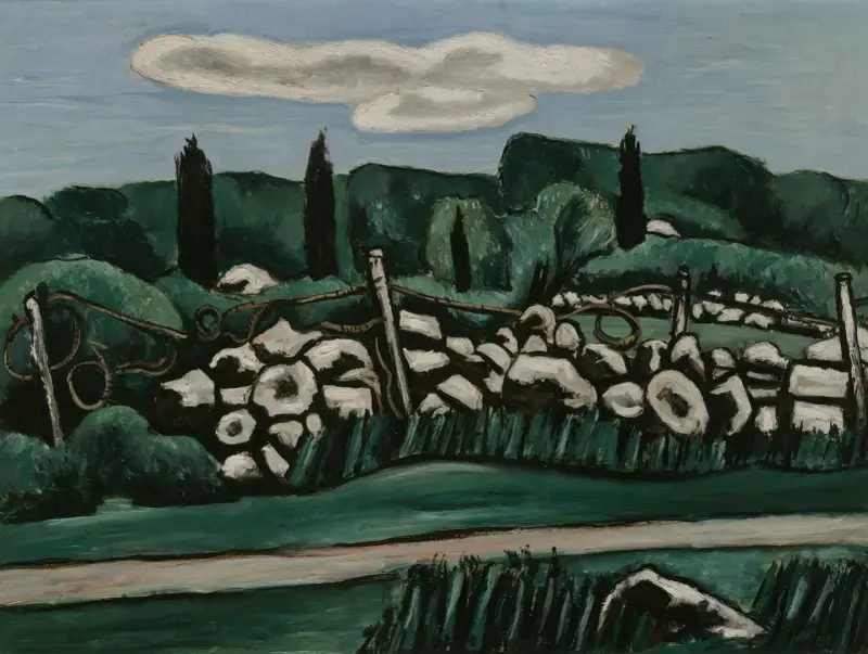 The Last Stone Walls, Dogtown von Marsden Hartley