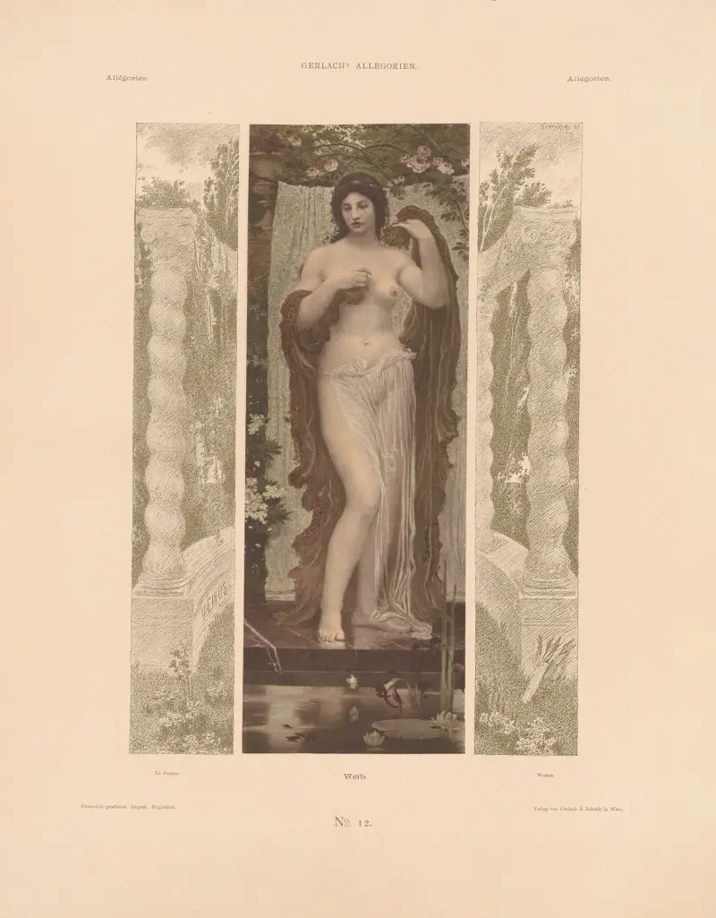 Allegorien, neue Folge Pl.014 av Martin Gerlach