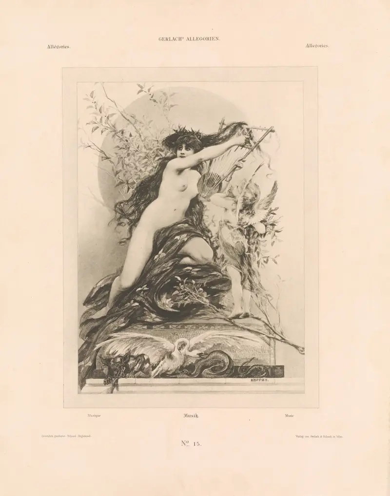 Allegorien, neue Folge Pl.017 av Martin Gerlach