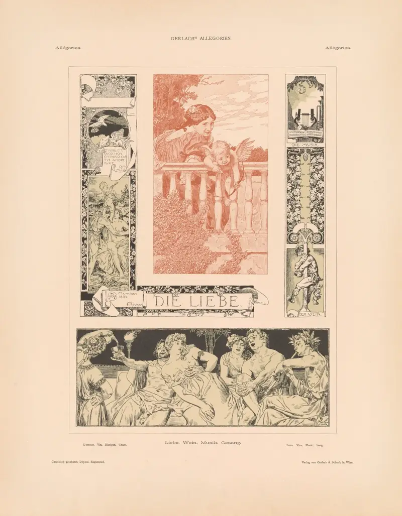 Alegorie, nowa seria, tablica 032, Martin Gerlach