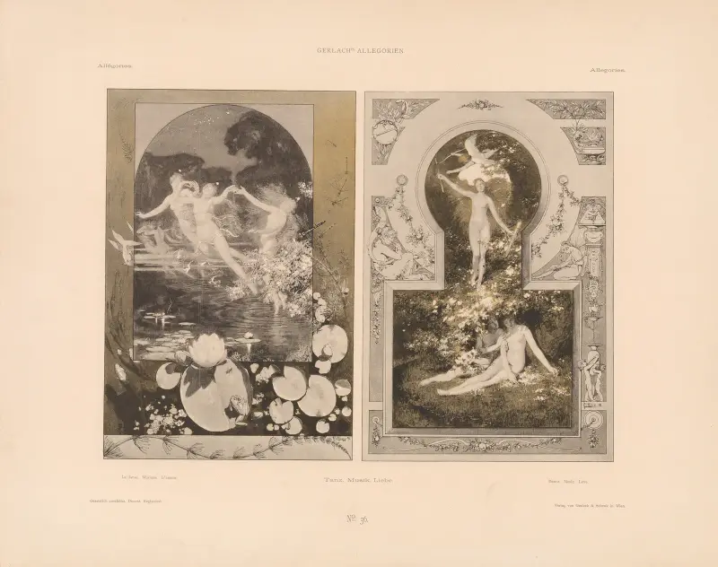 Alegorie, nowa seria, tablica 37, Martin Gerlach