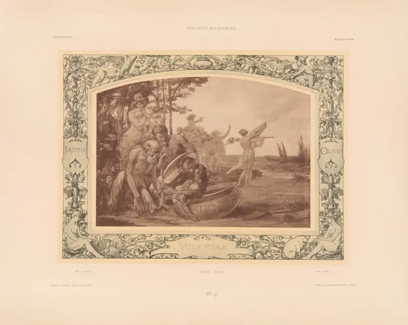 Allegorien, neue Folge Pl.042 av Martin Gerlach