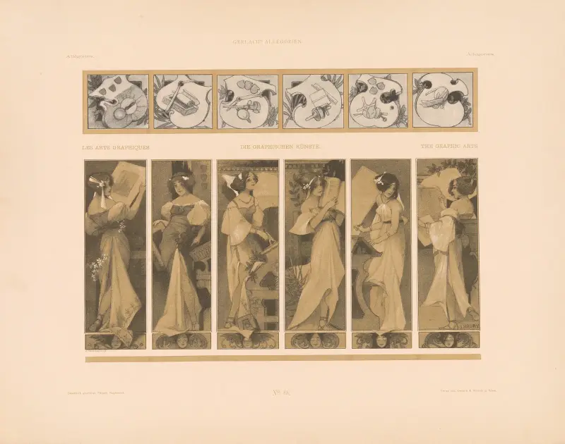 Allegorie, nowa seria, tablica 69, Martin Gerlach