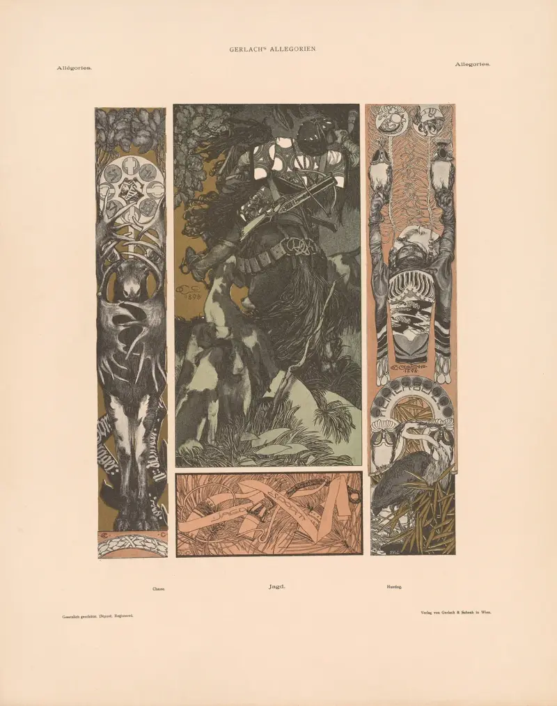 Allegorien, neue Folge Pl.079 av Martin Gerlach
