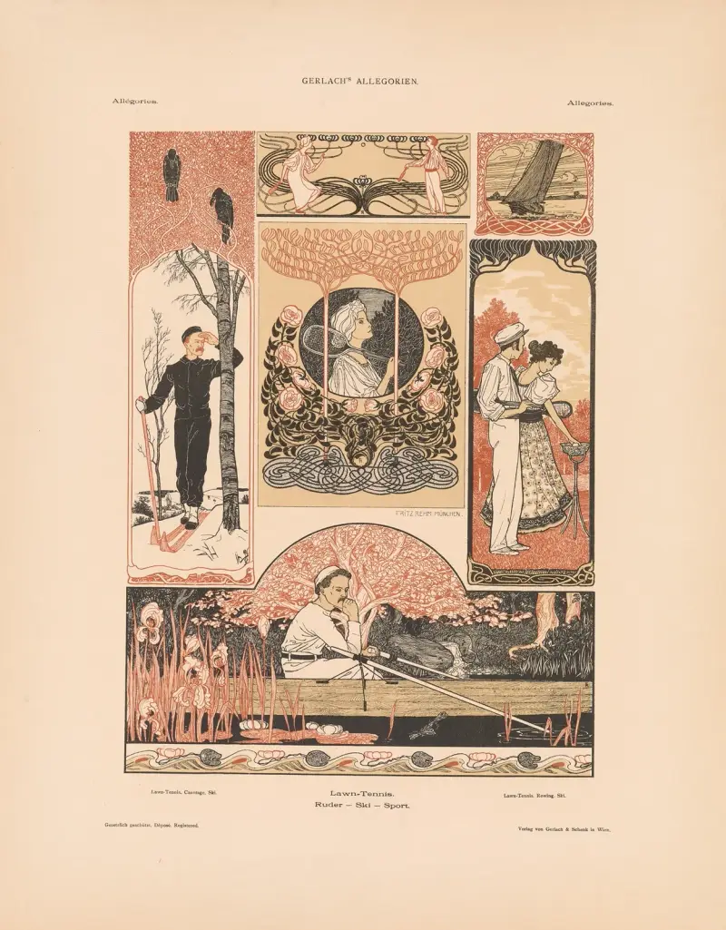 Allegorie, nowa seria, tabl. 82, Martin Gerlach
