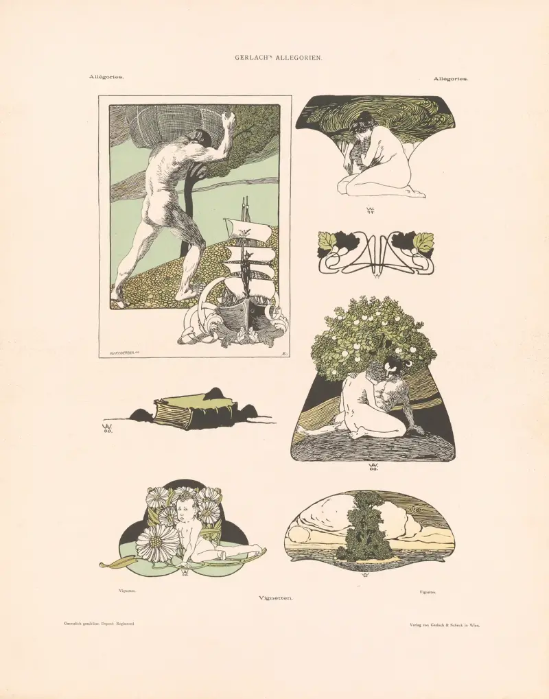 Alegorie, nowa seria, tabl. 098, Martin Gerlach