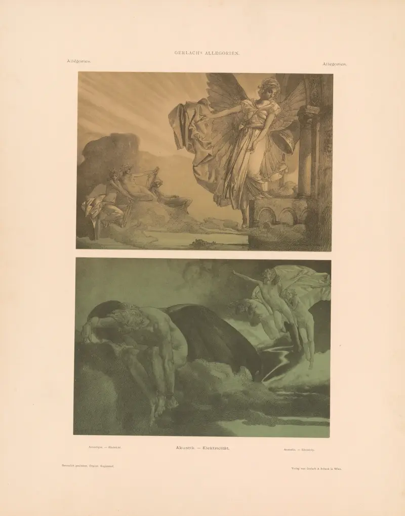Allegorien, neue Folge Pl.101 av Martin Gerlach