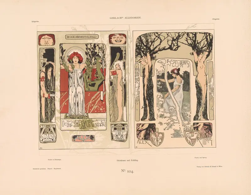 Alegorie, nowa seria, plansza 105, Martin Gerlach