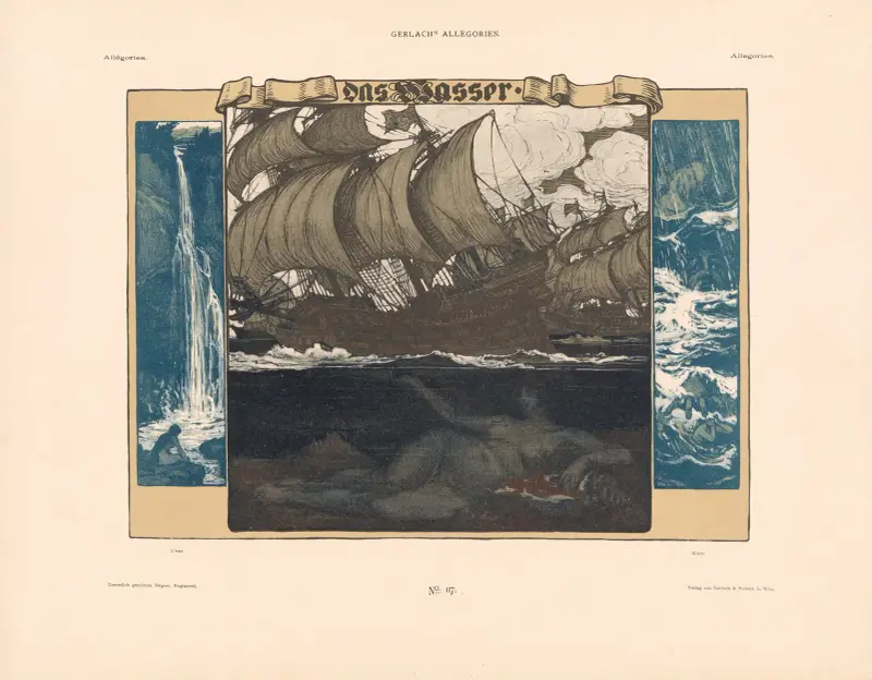 Allegorier, ny följd, plansch 118 av Martin Gerlach
