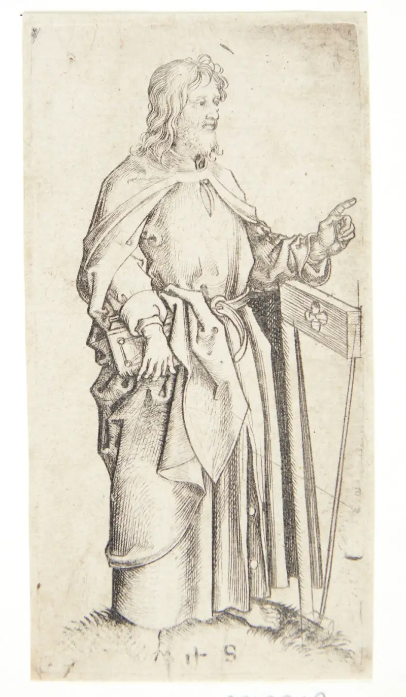 Apostlen Jakob den yngre av Martin Schongauer