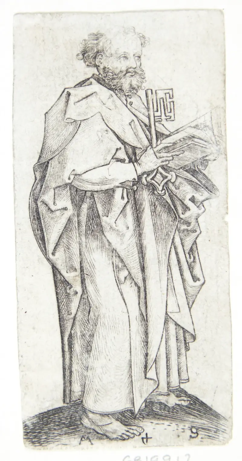 Apostel Petrus von Martin Schongauer