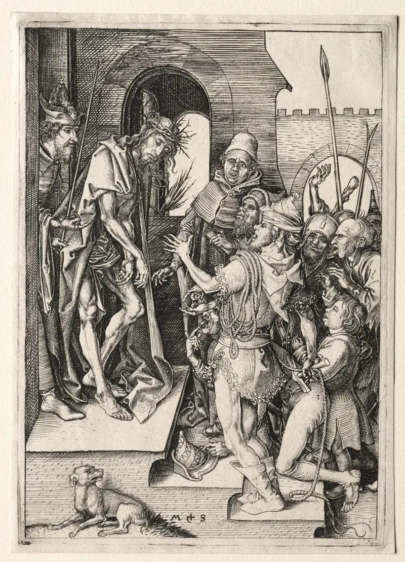 Ecce Homo av Martin Schongauer