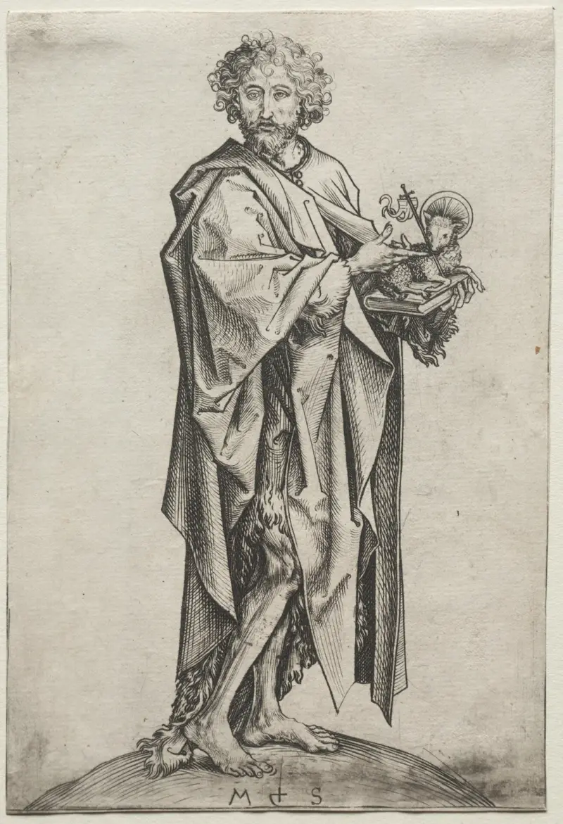 Święty Jan Chrzciciel, Martin Schongauer