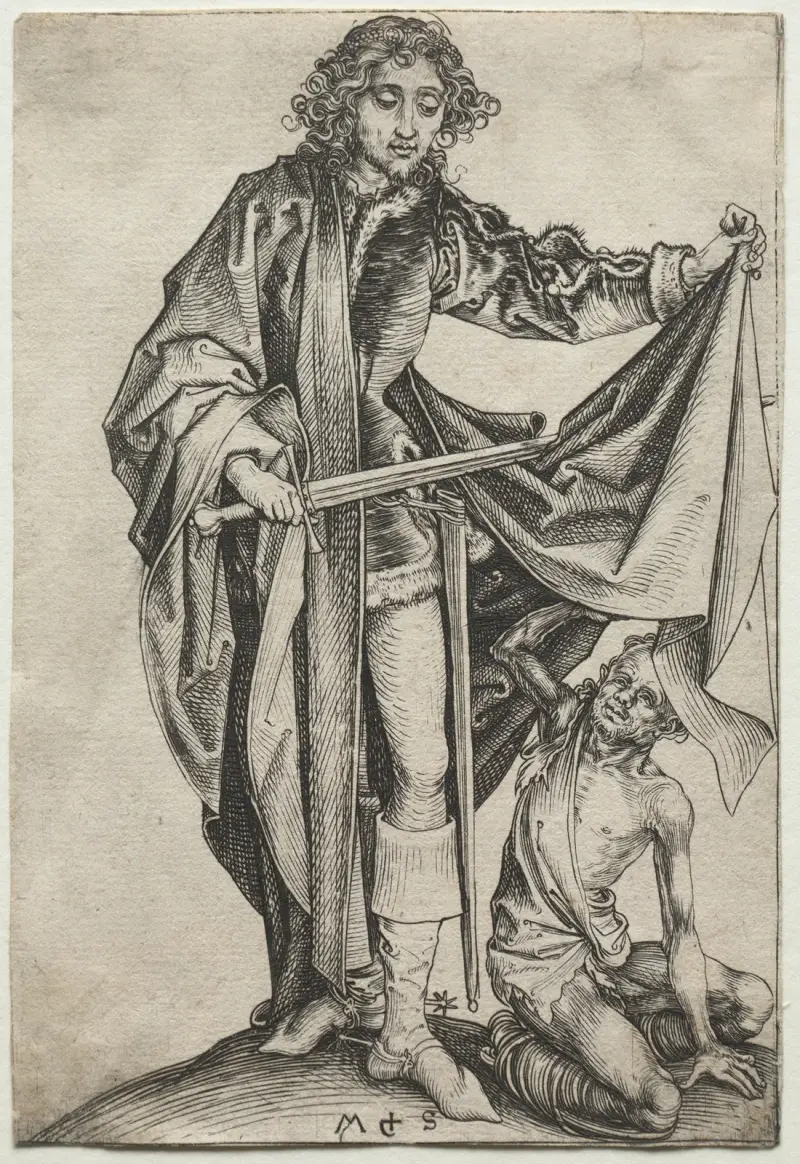 Święty Marcin, Martin Schongauer