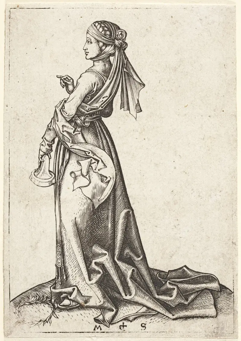 Pierwsza głupia panna, Martin Schongauer