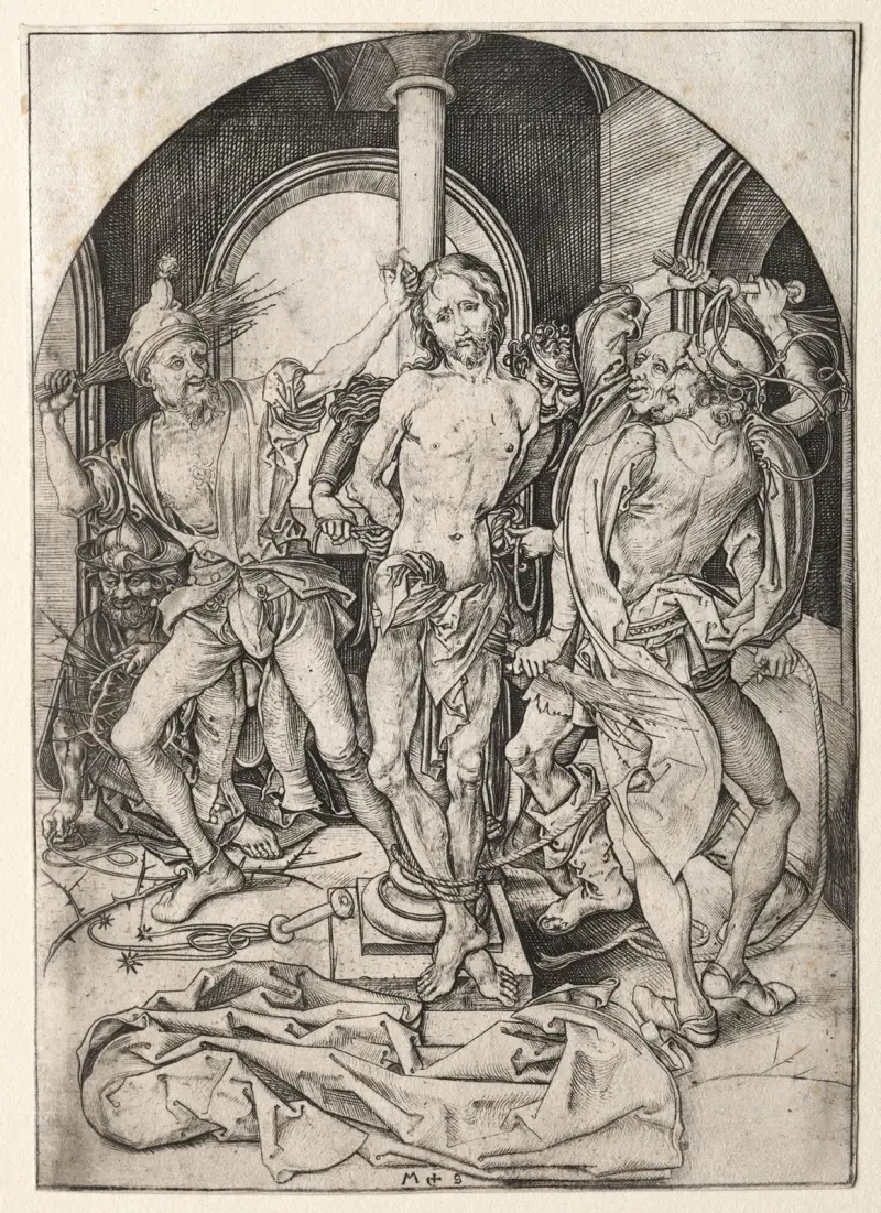 Bičování, Martin Schongauer