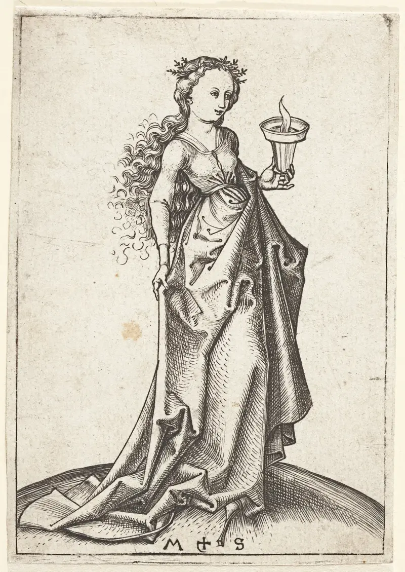 Druhá moudrá panna, Martin Schongauer